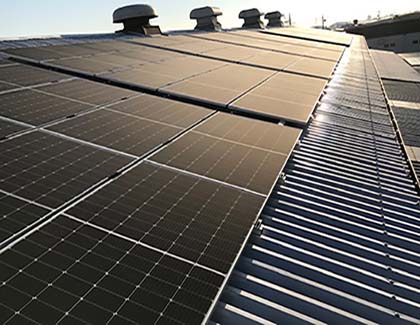 自家消費型太陽光発電システムの導入